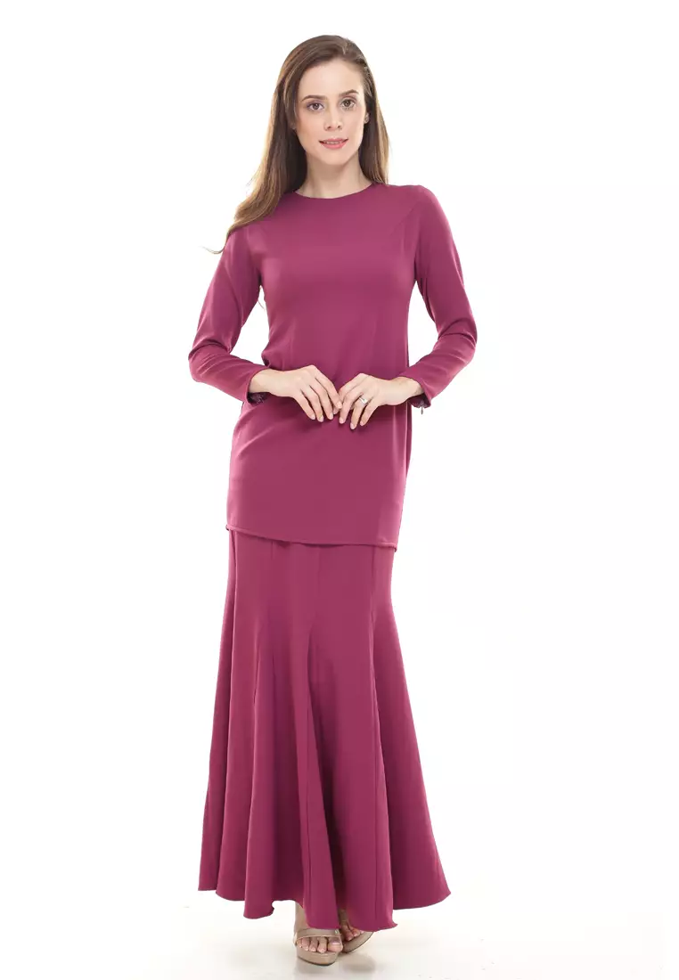 Rina Kurung in Magnate Purple