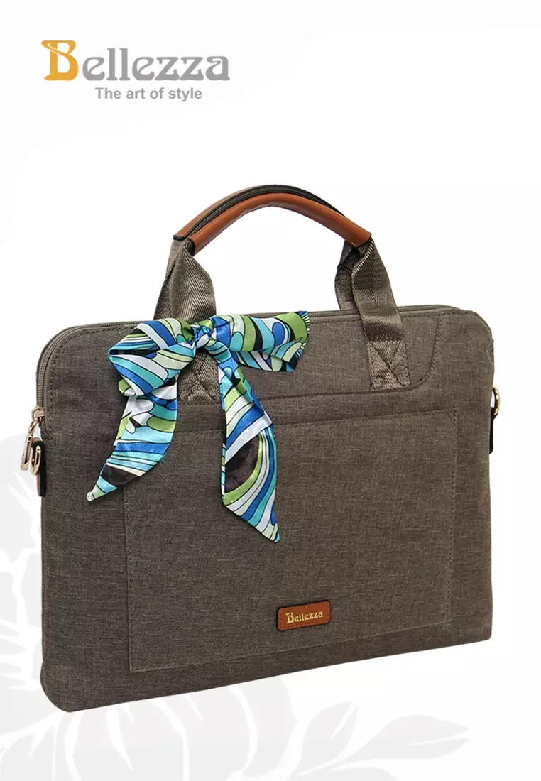 Bellezza Tas Laptop BHW351 Khaki