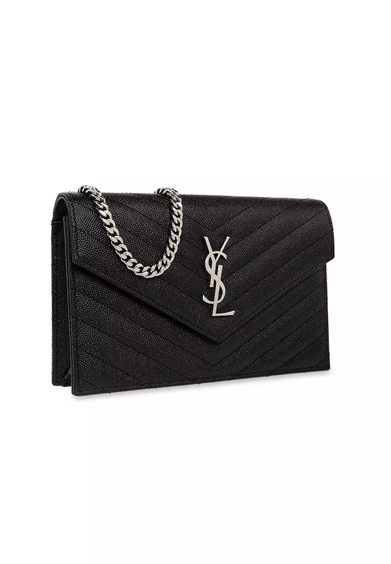 Yves saint laurent envelope chain wallet discount