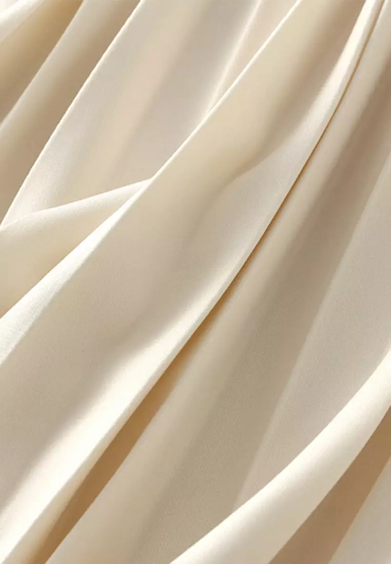 Simple High Waist Pleated Skirt AF0211