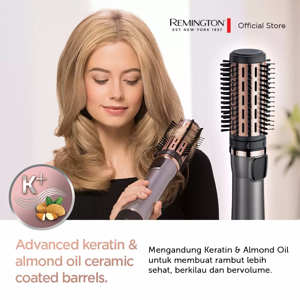 Paket Remington Sisir Angin AS8810 - Catokan S5408