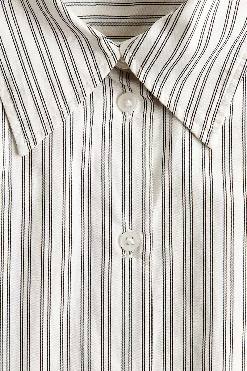 Cotton poplin shirt