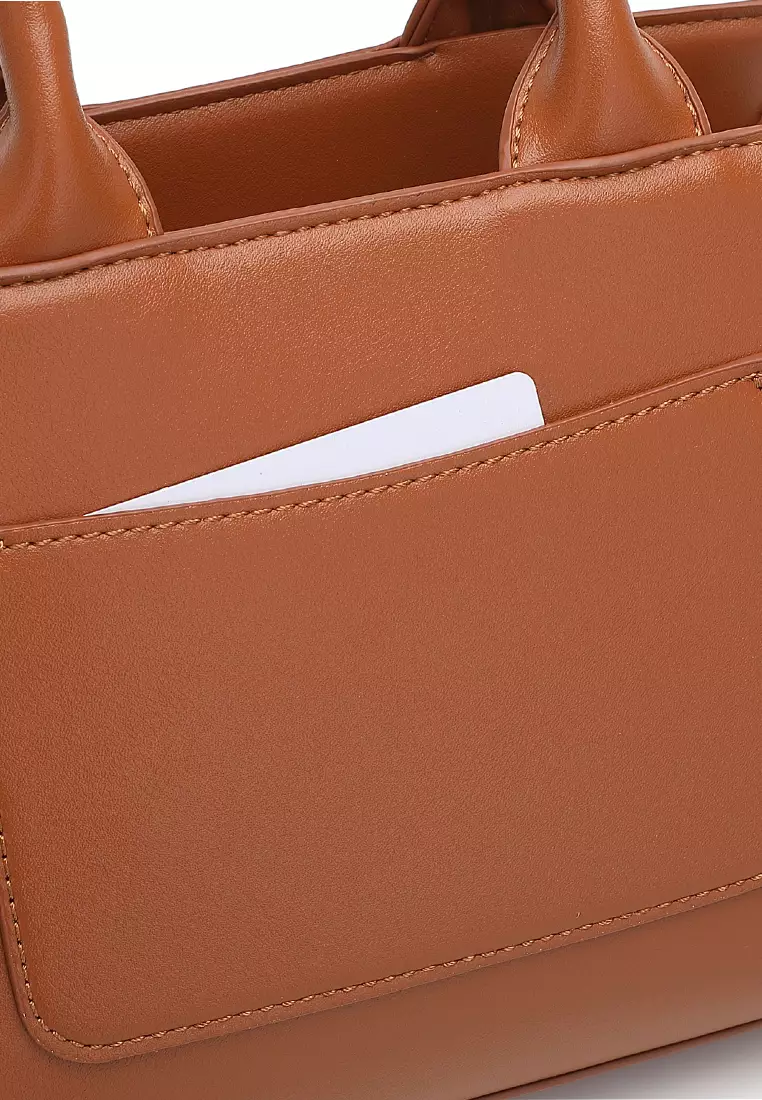 Women's Top Handle Bag / Sling Bag / Crossbody Bag / Shoulder Bag - Off White