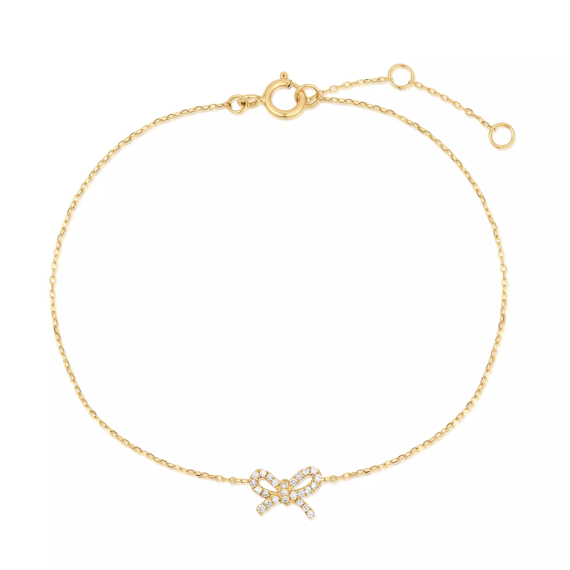 ISAGO Pave Bow Bracelet