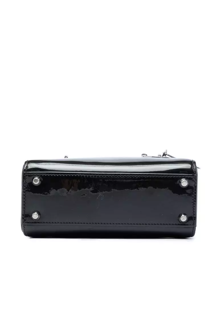 Pre-Loved Dior Mini Patent Lady Dior