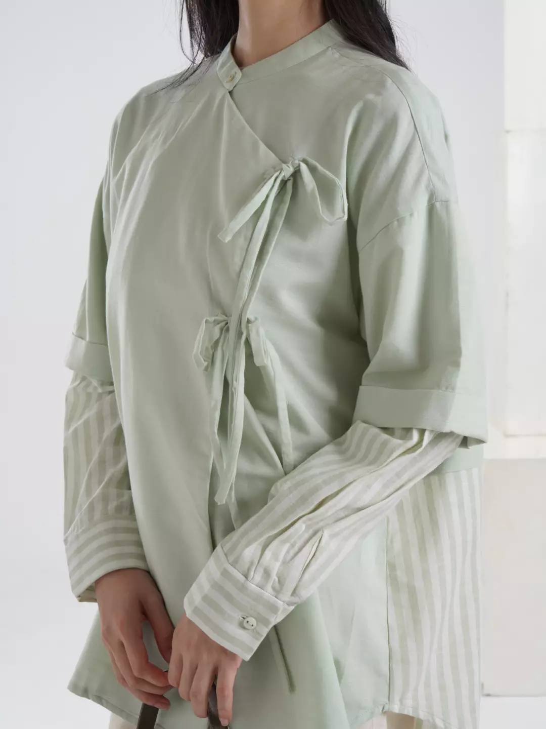 Aleza - Saba Shirt Pale Green