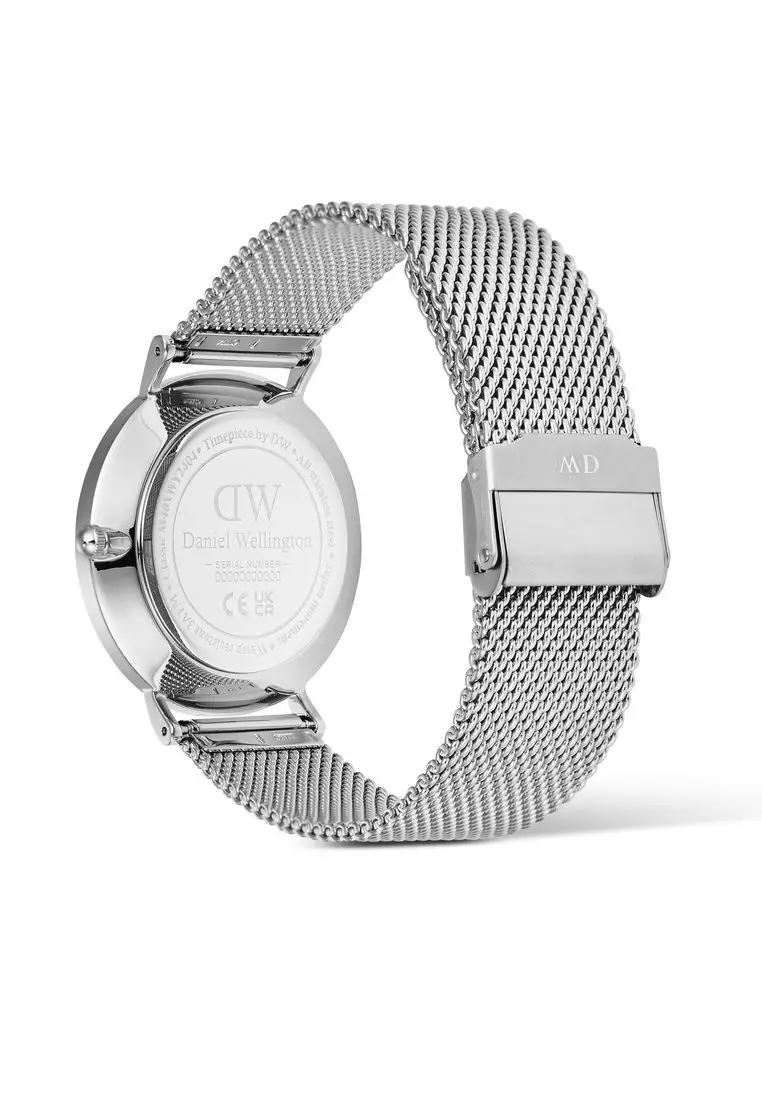 Classic Day Display Sterling Champagne  - Men Watch stainless steel watch DW Official Authentic Original jam tanggan lelaki DW jam tangan