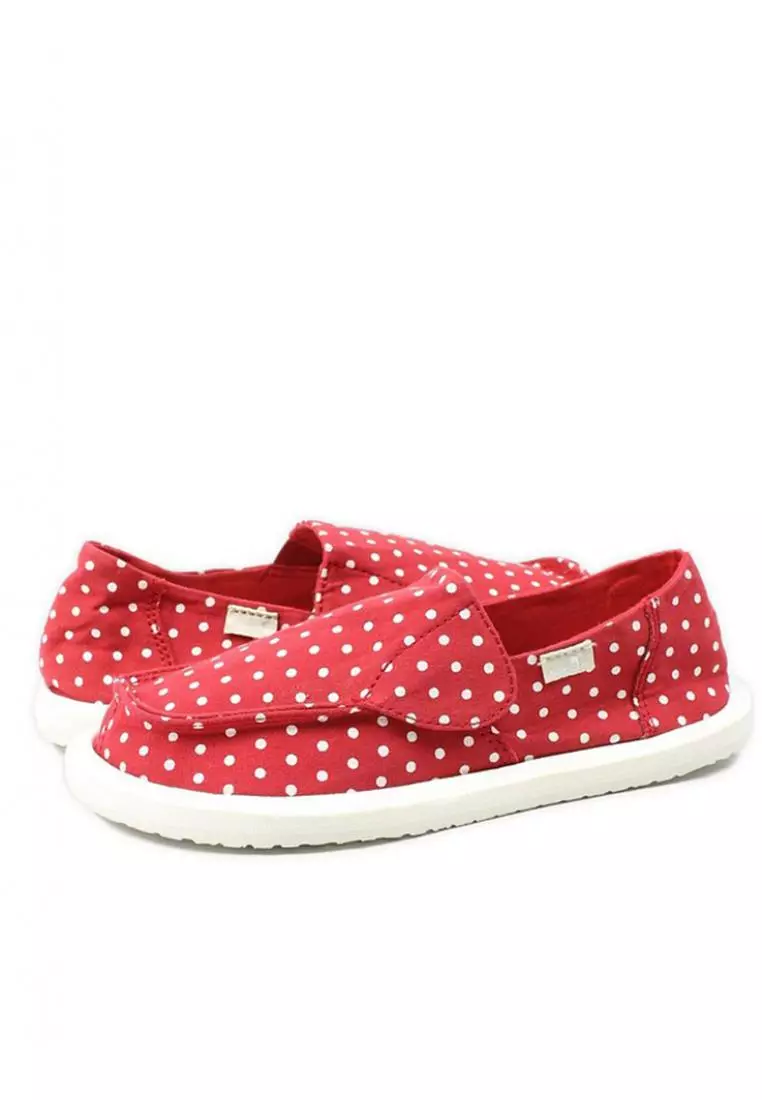 Discount on Sanuk  shoes - SKU: Lil Donna Dottie Slip Ons