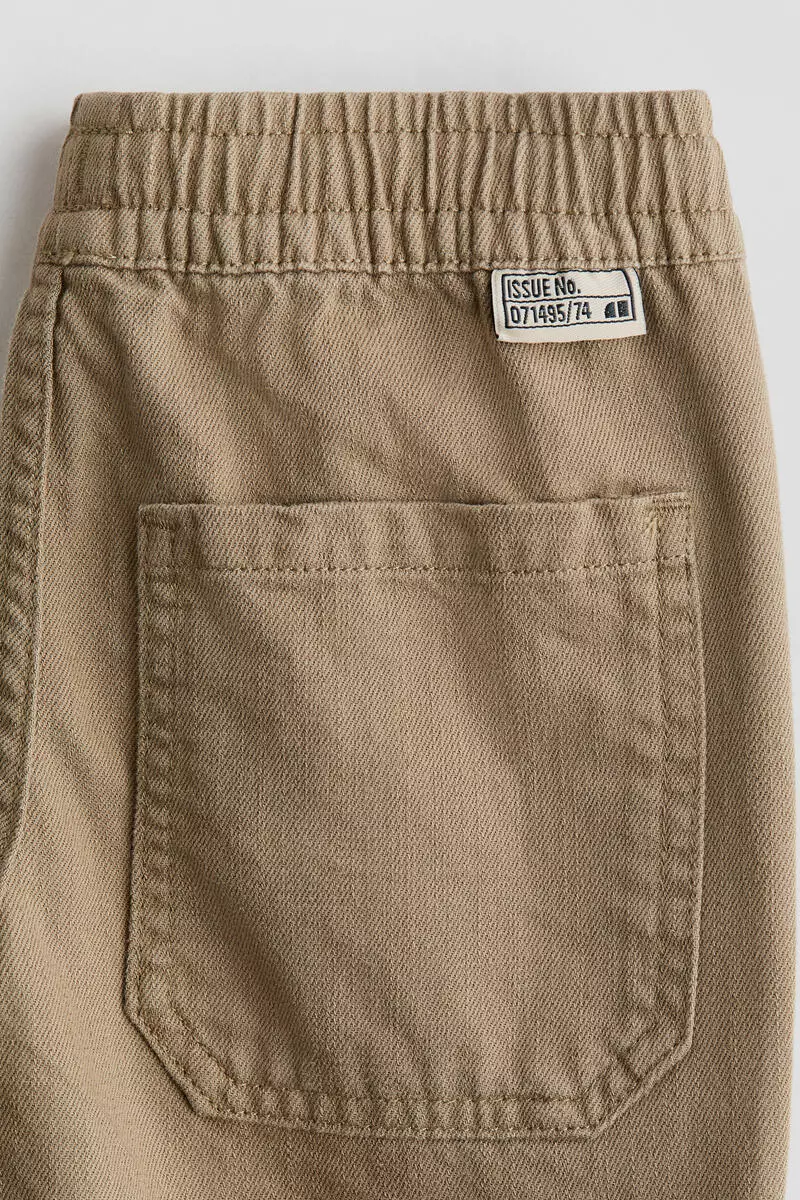 Cotton twill trousers