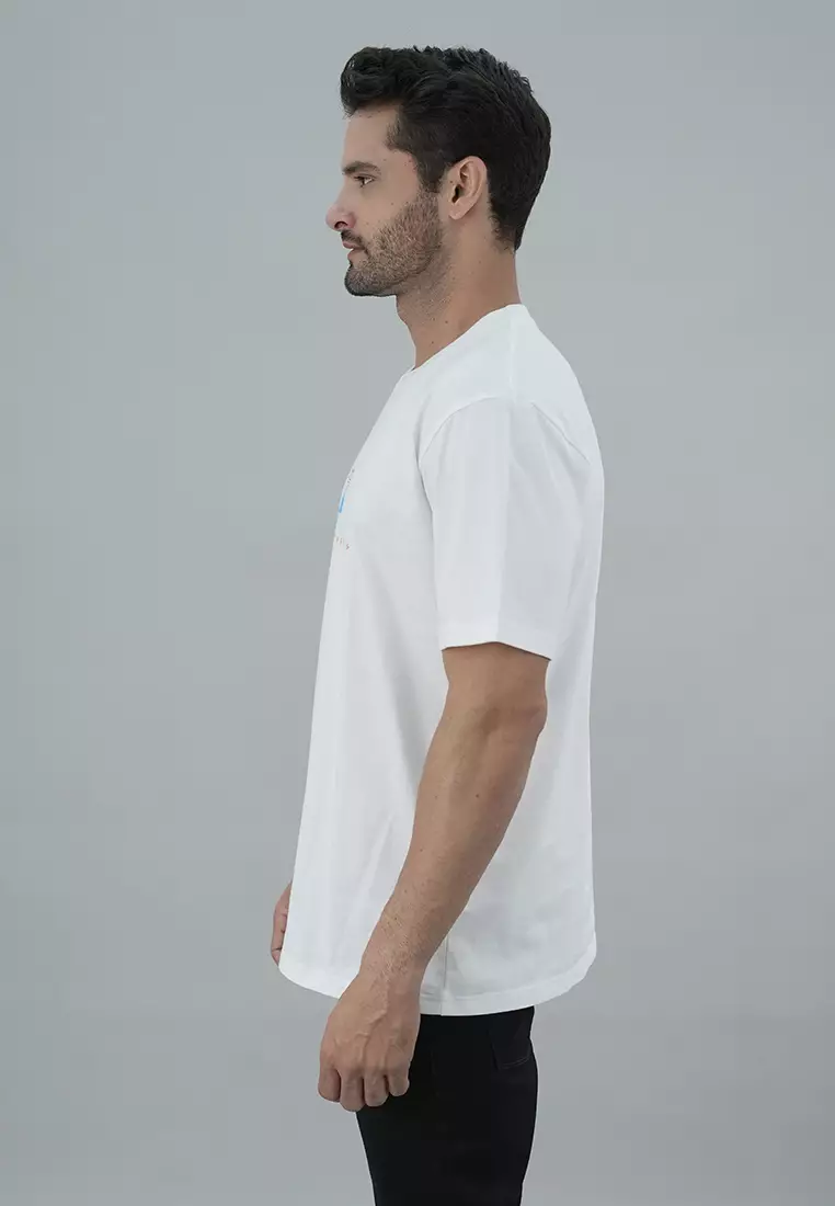 LGS Street - Kaos - Streetwear - Putih - Unisex - ST.30.H074.001.C