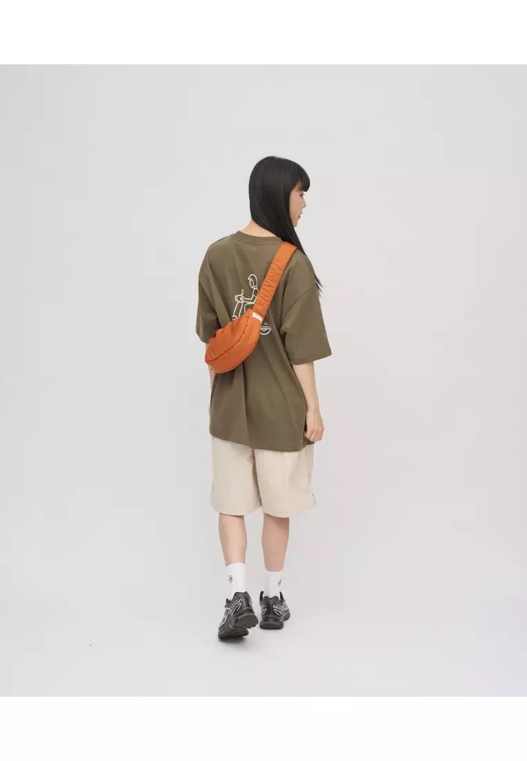 Plain-Me Cloud Bag-Orange (S) Polyester 100%
