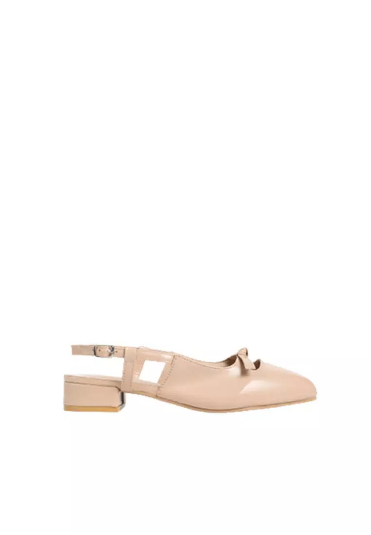 Discount on Happy2U  shoes - SKU: Ribbon Slingback Flats