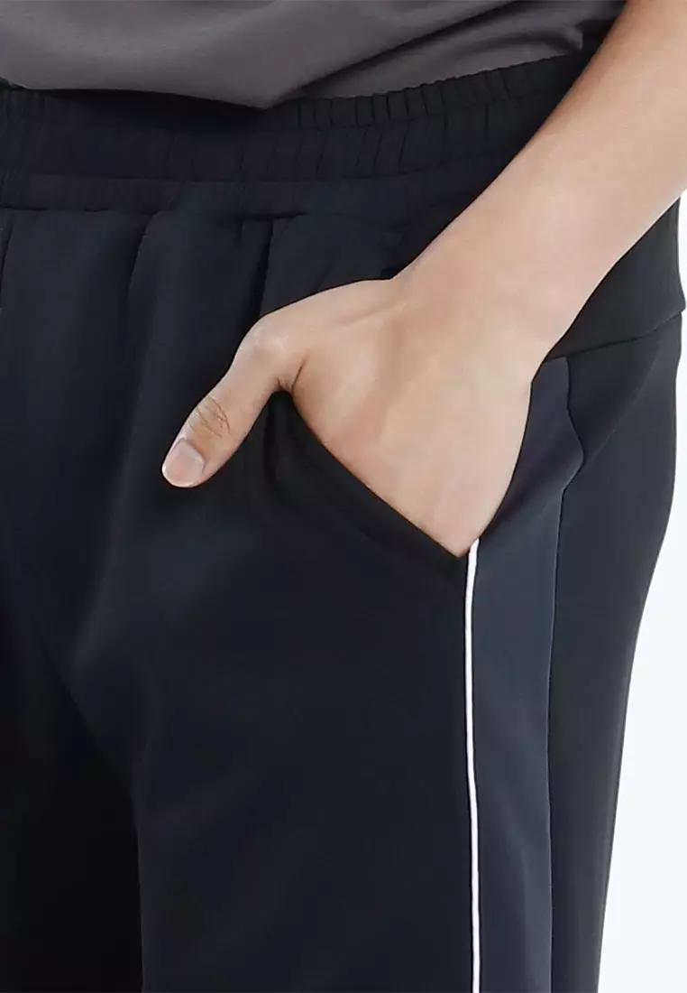 Forest Stretchable Jogger Pants Men Jogger Track Pants - 10819-01Black