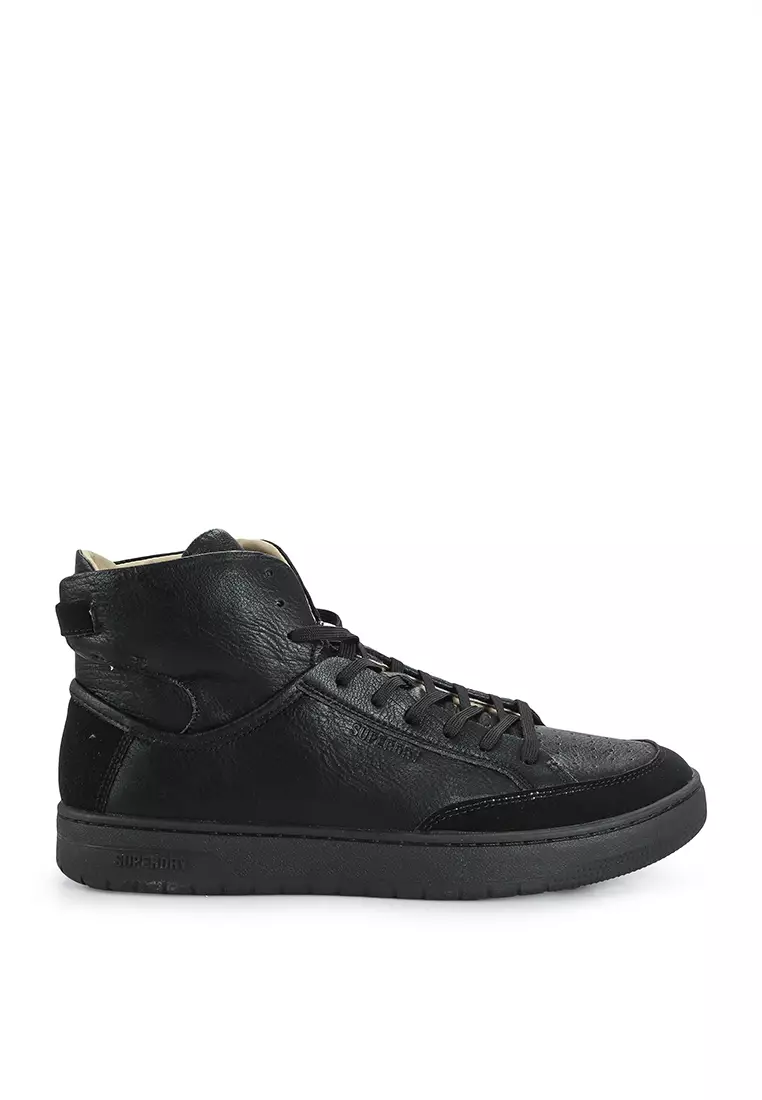 Buy SUPERDRY Vintage Vegan Basket High Trainers Original