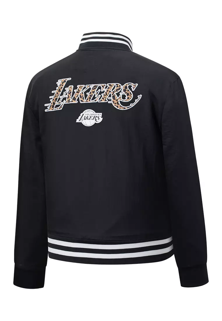 Urban Jungle Los Angeles Lakers Regular Fit Womens Bomber Jacket