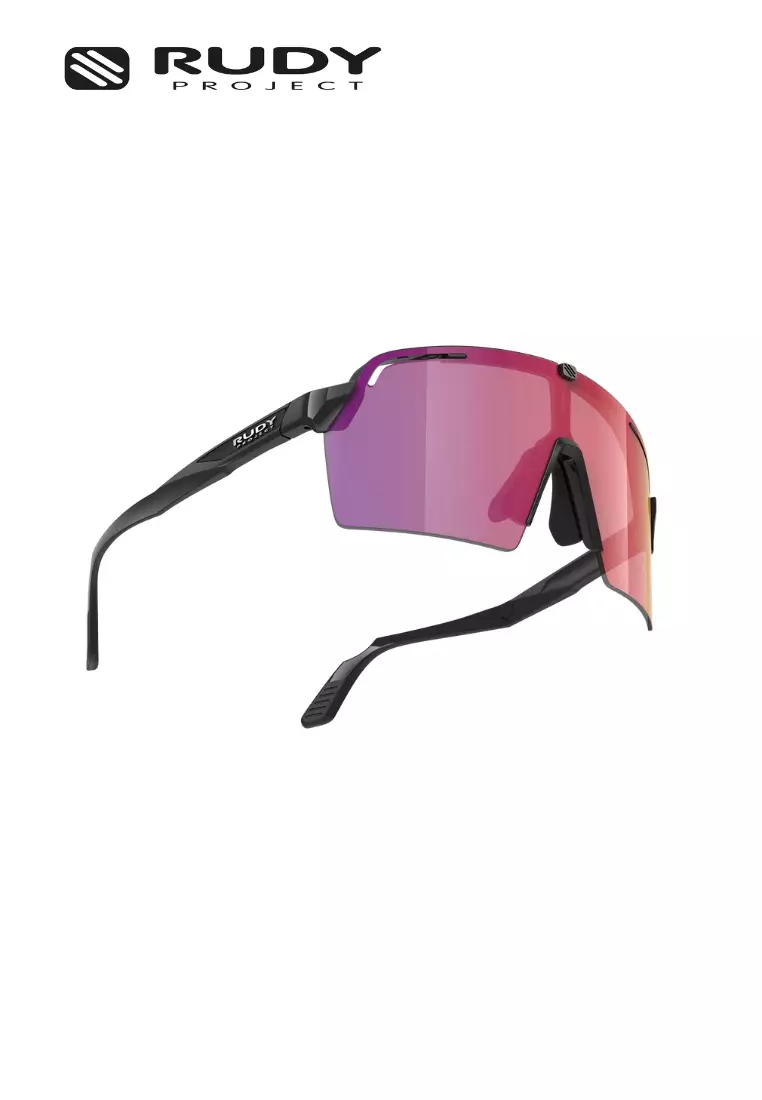 Spinshield Pro Sports Performance Sunglasses – Black Gloss MLS Red |