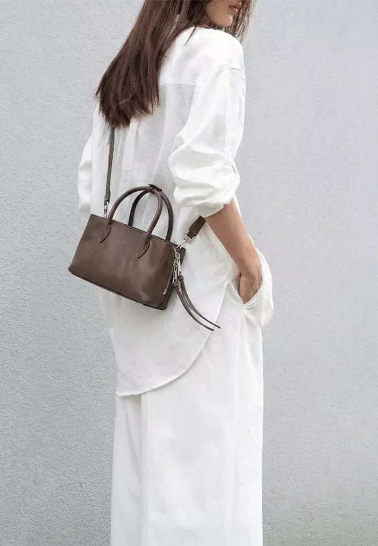 TONA II Top Handle Bag - Black