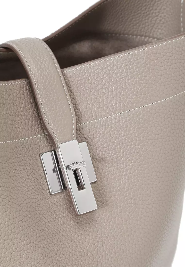 ZANA Shoulder Bag - Warm grey