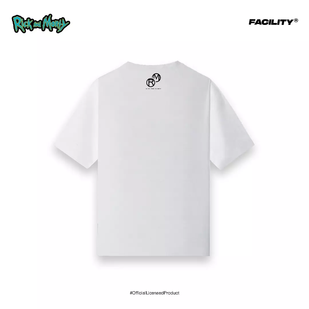 FACILITY Rick and Morty - Rick's Spaceship Tee - White