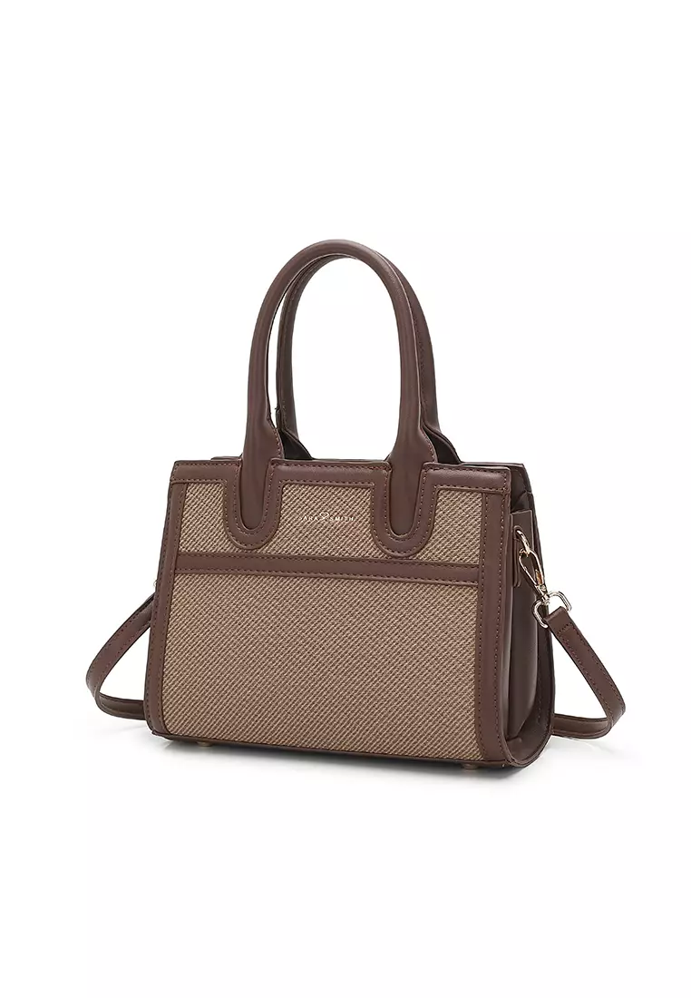 Women's Top Handle Bag / Sling Bag / Crossbody Bag / Shoulder Bag - Tan