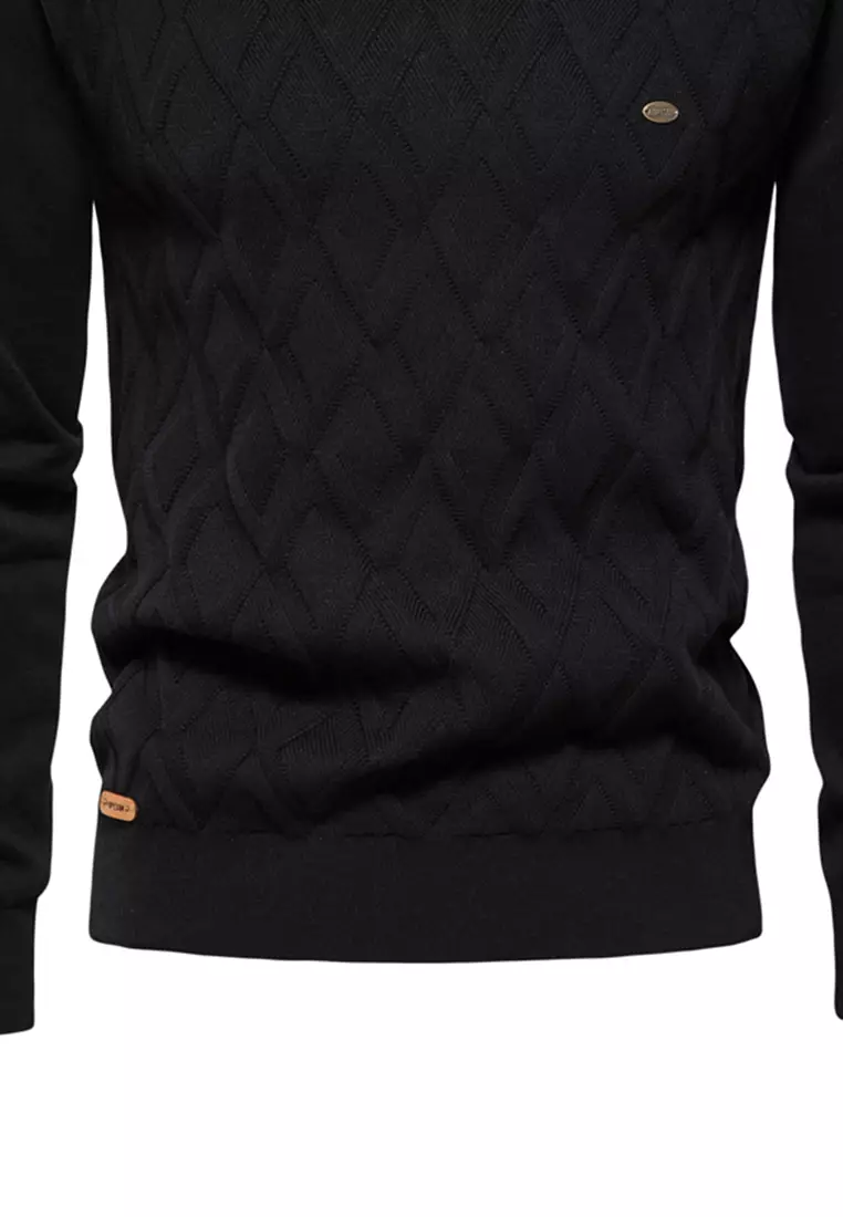 Jacquard Knitted Sweater AX-Y229