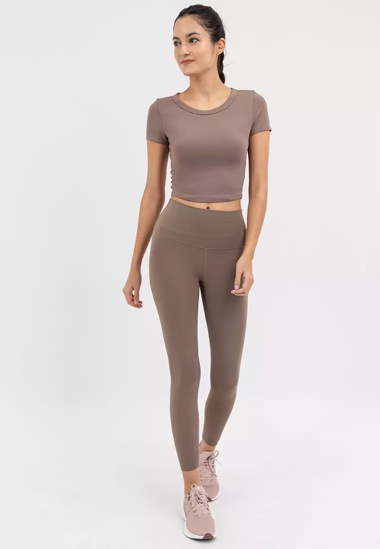 Zenvy Gentle-Support High-Waisted 7/8 Leggings