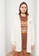 LC WAIKIKI white and beige Women's Hooded Printed Cardigan 31FA3AAD45A671GS_4