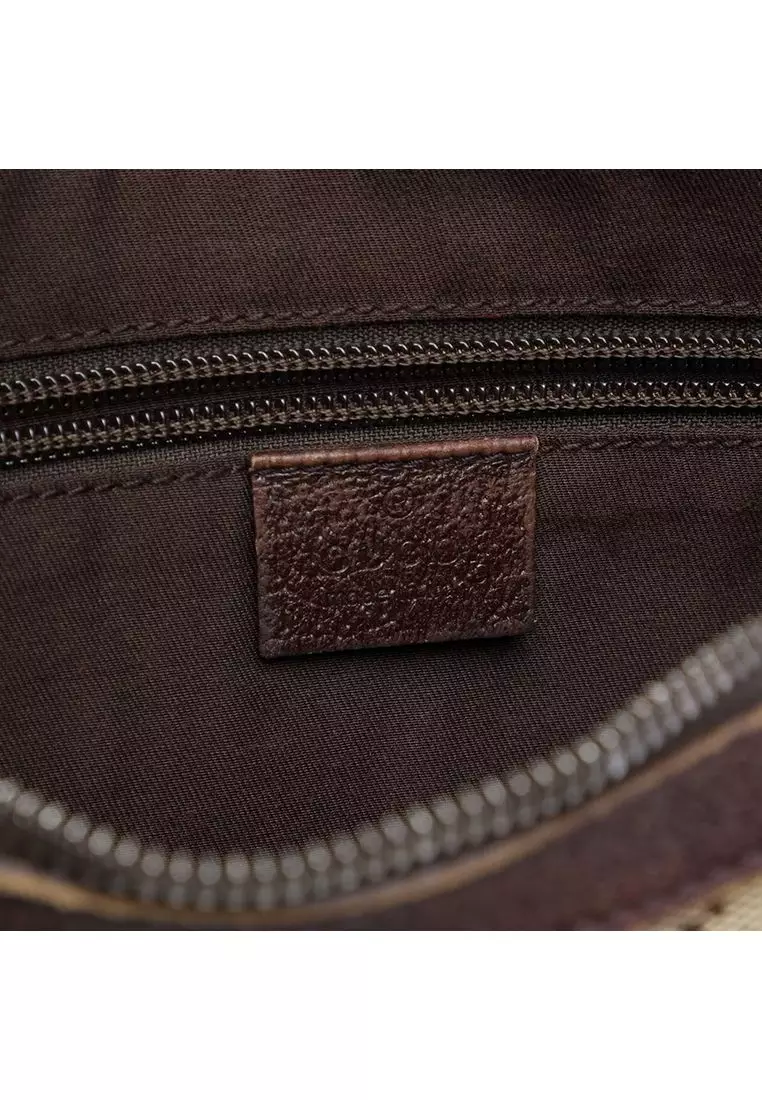 Pre-Loved Gucci Gg Canvas Crossbody