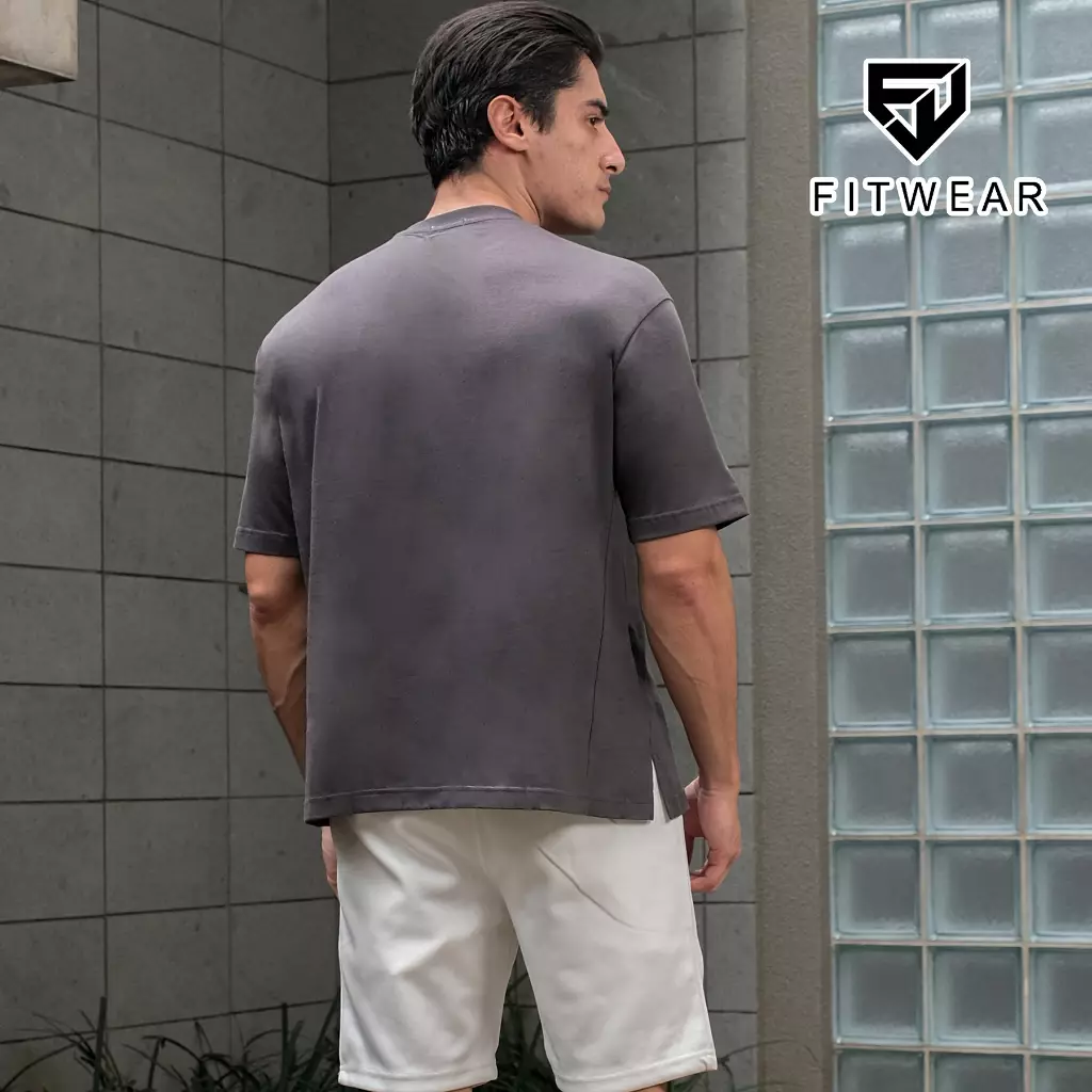 Fitwear - Koas OVERSIZE Pria ORLANDO PREMIUM OS - GRAY