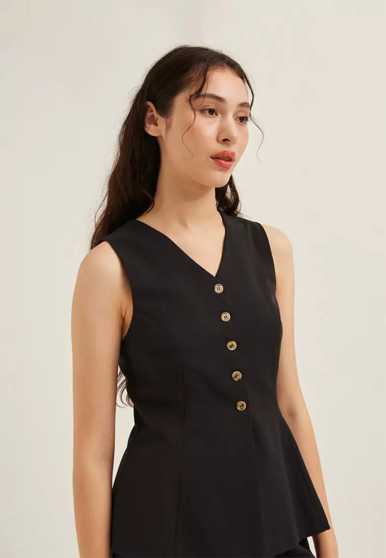 Tailored V-Neck Vest