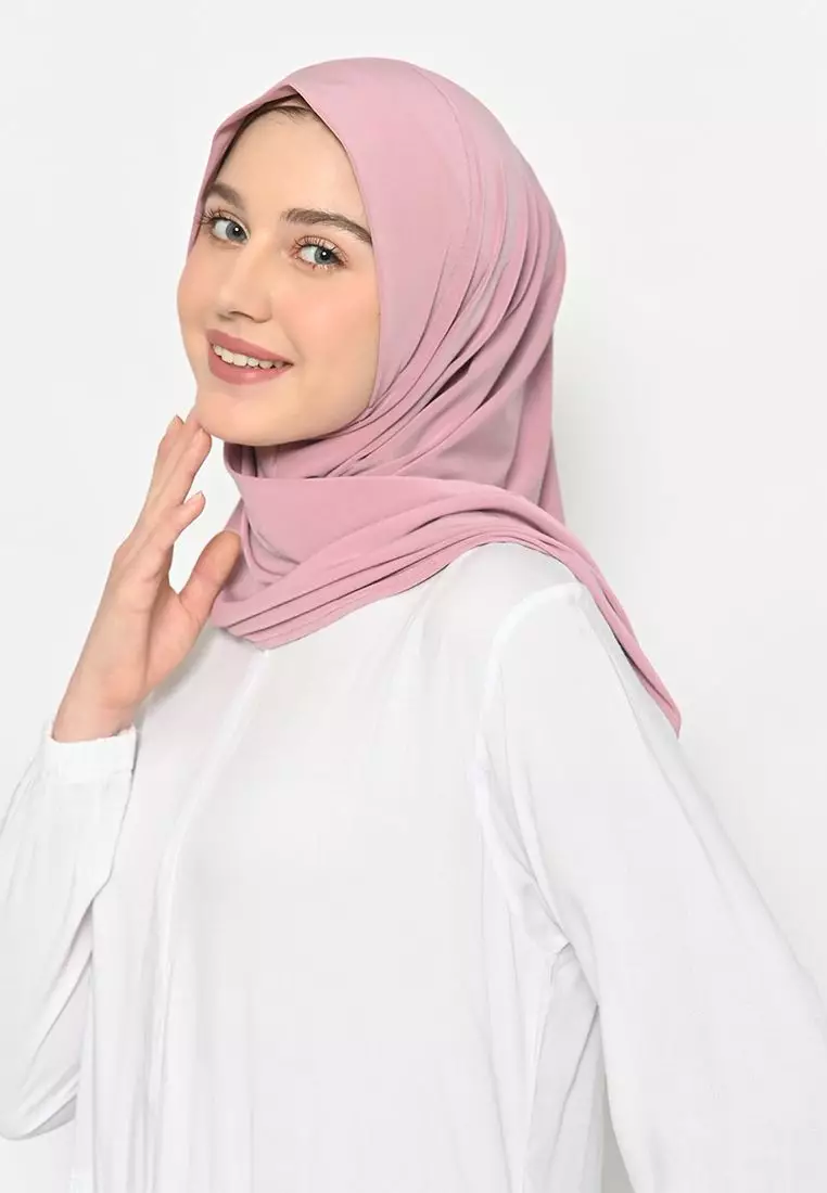 Segitiga Instan Oval Kania Dusty Pink