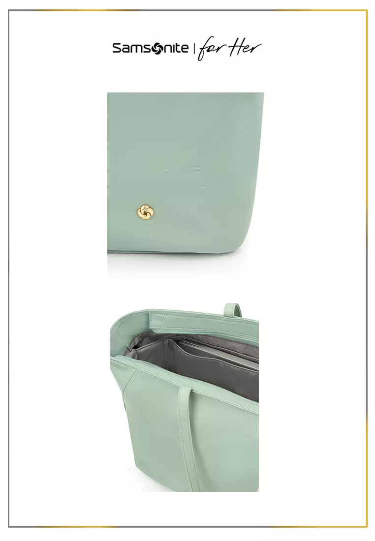 Samsonite Valerie Tote + 14.1" W.Zipper - Iceberg Green