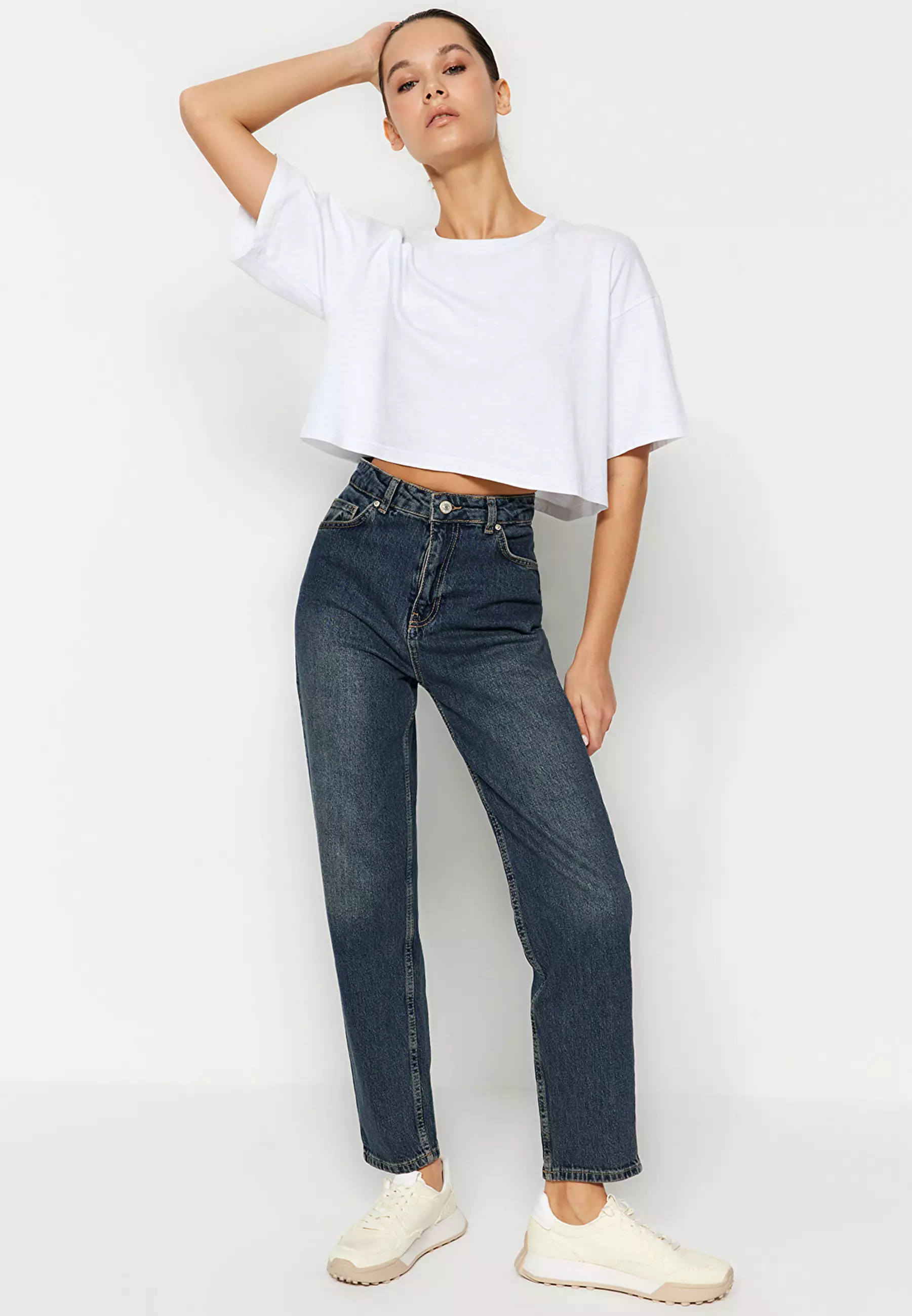 High Waist Mom Jeans