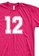 MRL Prints pink Number Shirt 12 T-Shirt Customized Jersey 7A406AA3B0A38DGS_2