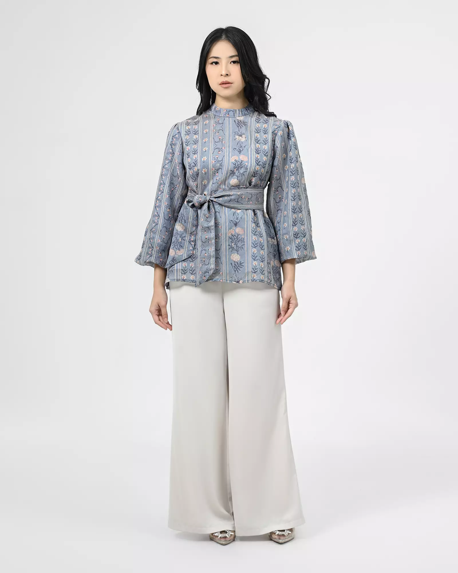 Geulis.id RAMANTA BLOUSE - DENIM