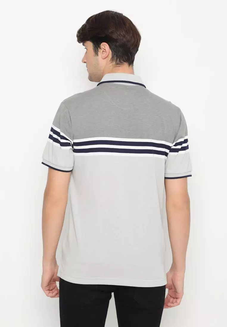 MATSUDA Kaos Polo Pria Jumbo Size Katun Matsuyama