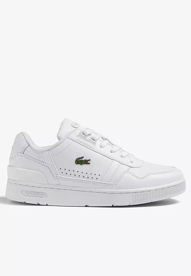 Lacoste white slip on shoes hotsell