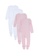 Purebaby Organic white and pink 4 Pack Zip Growsuit EE800KA3664905GS_2