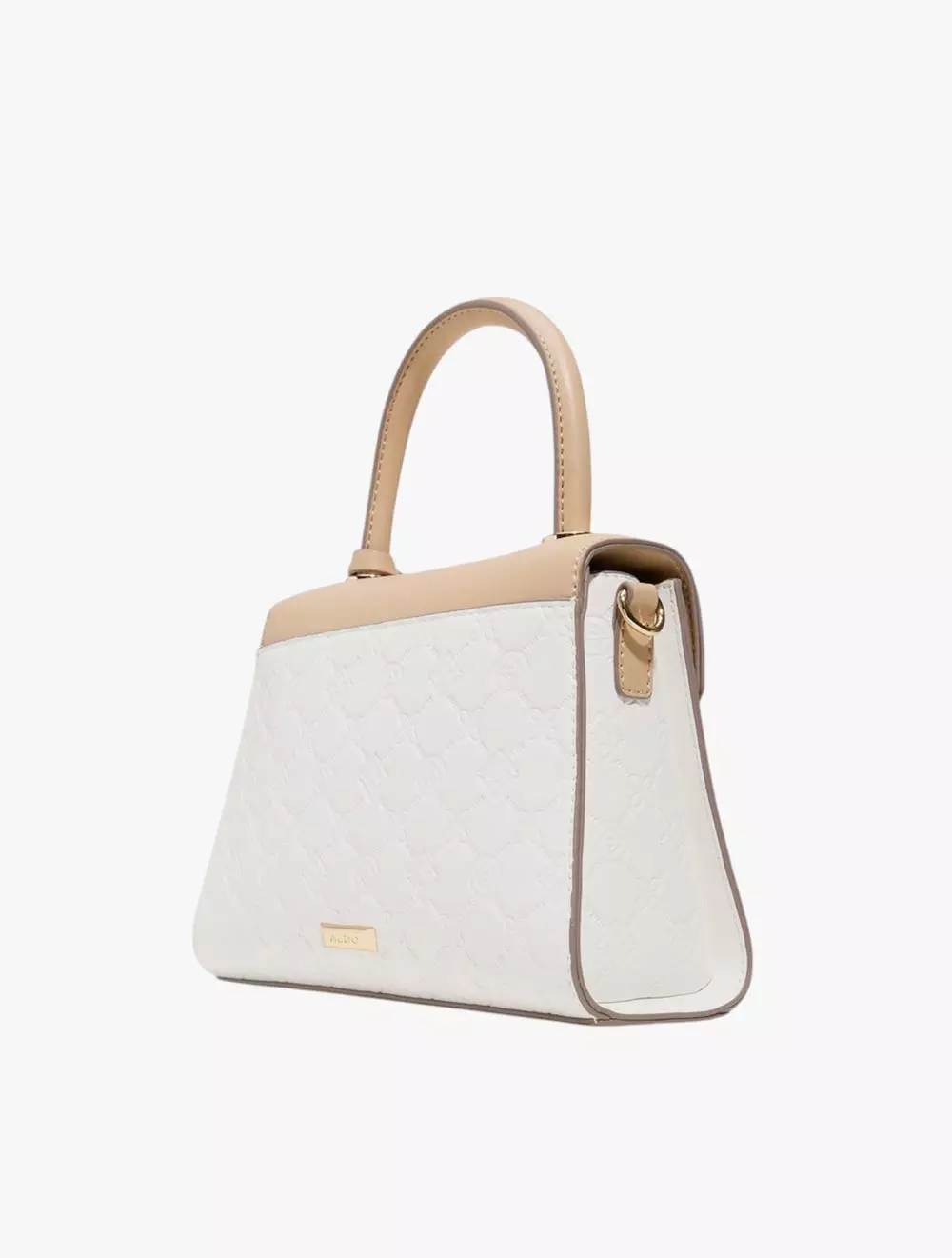 Aldo Crellita Women's Top Handle Bag - White Combo