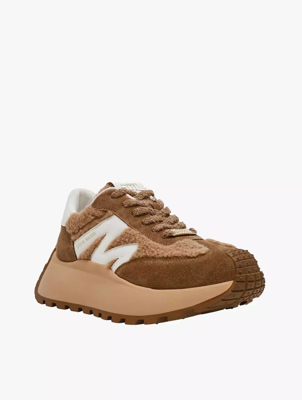 Steve Madden SUPERCAMPO-F Women's Sneakers - Dark Brown