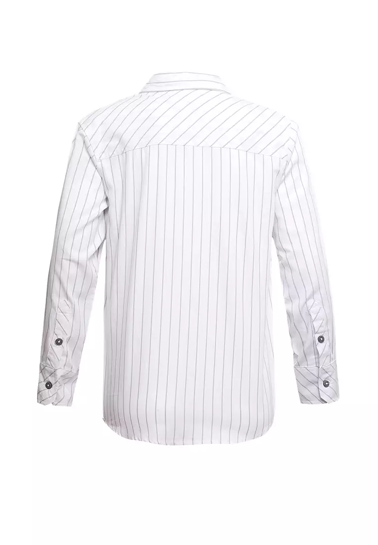 Pito Dito Boy Zaharia Kemeja Panjang anak Putih