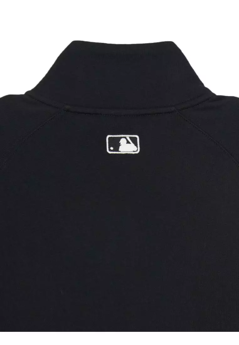BASIC MEDIUM LOGO STAND NECK ZIP UP NEW YORK YANKEES