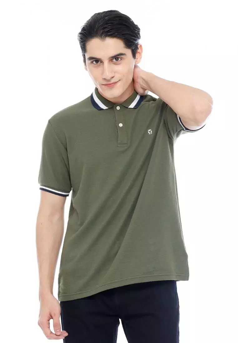 MATSUDA Kaos Polo Shirt Pria Kerah Moriyama