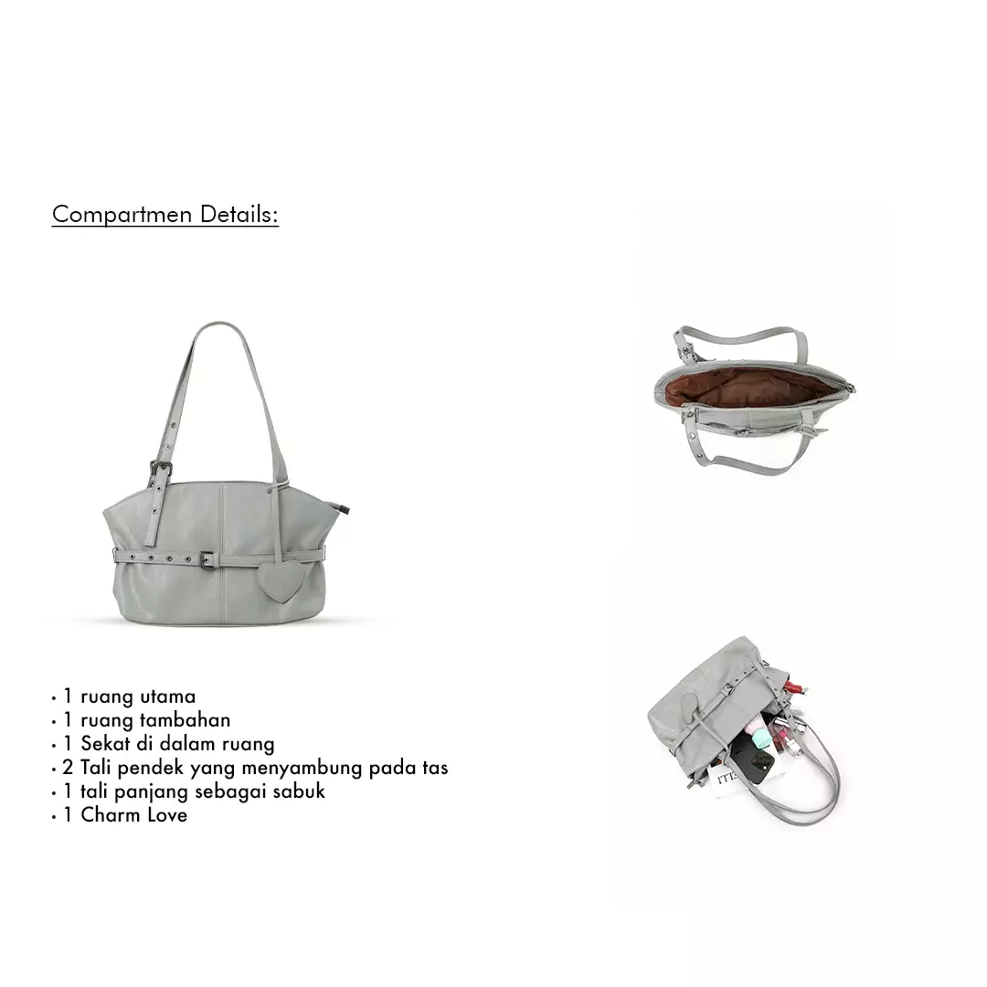 JIMS HONEY - DONNA BAG - GREY