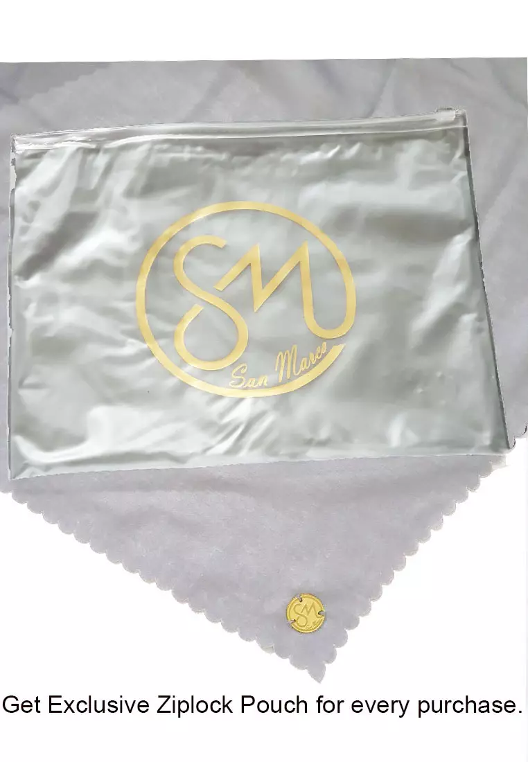 Fine Drizzle Voal Laser Cut Square Scarf Silver Grizz