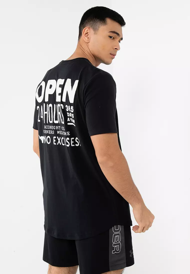 Men's Project Rock Open 24 Hours Short Sleeve