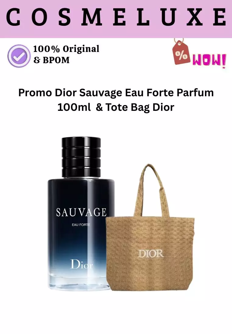 Bundling Dior Sauvage Eau Forte Parfum 100ml & Tpte Bag Dior