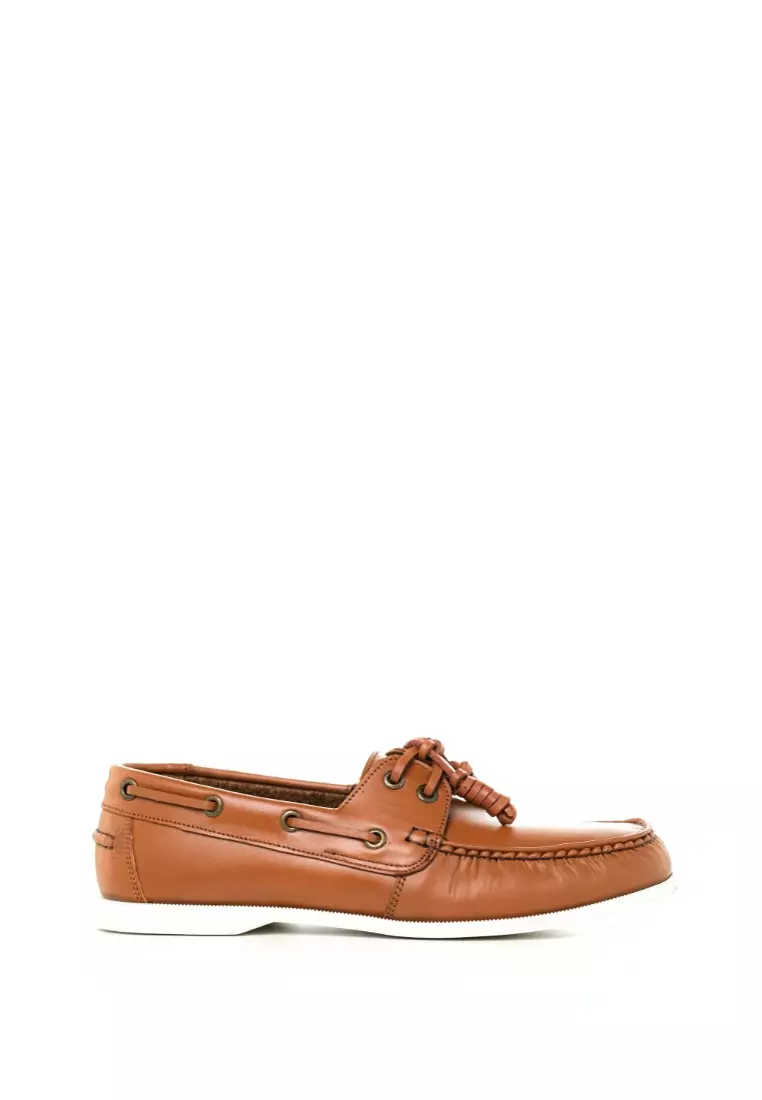 Discount on Jirras  shoes - SKU: Jirras Women Boat Shoes Genuine Leather Filipino Handcraft Walnut Hannah