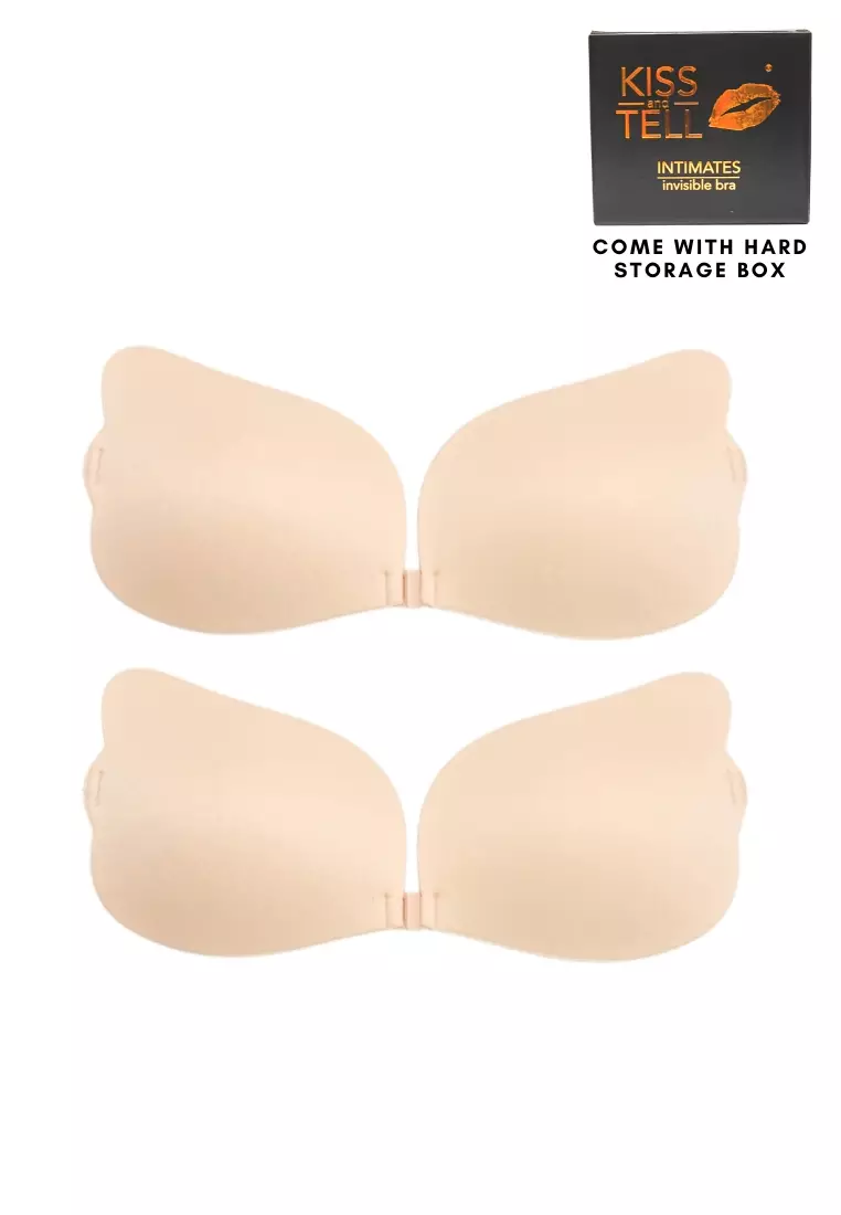 Buy Kiss & Tell 2 Pack Angel Push Up Nubra in Nude Seamless Invisible  Reusable Adhesive Stick on Wedding Bra 隐形聚拢胸胸貼 in Beige 2024 Online