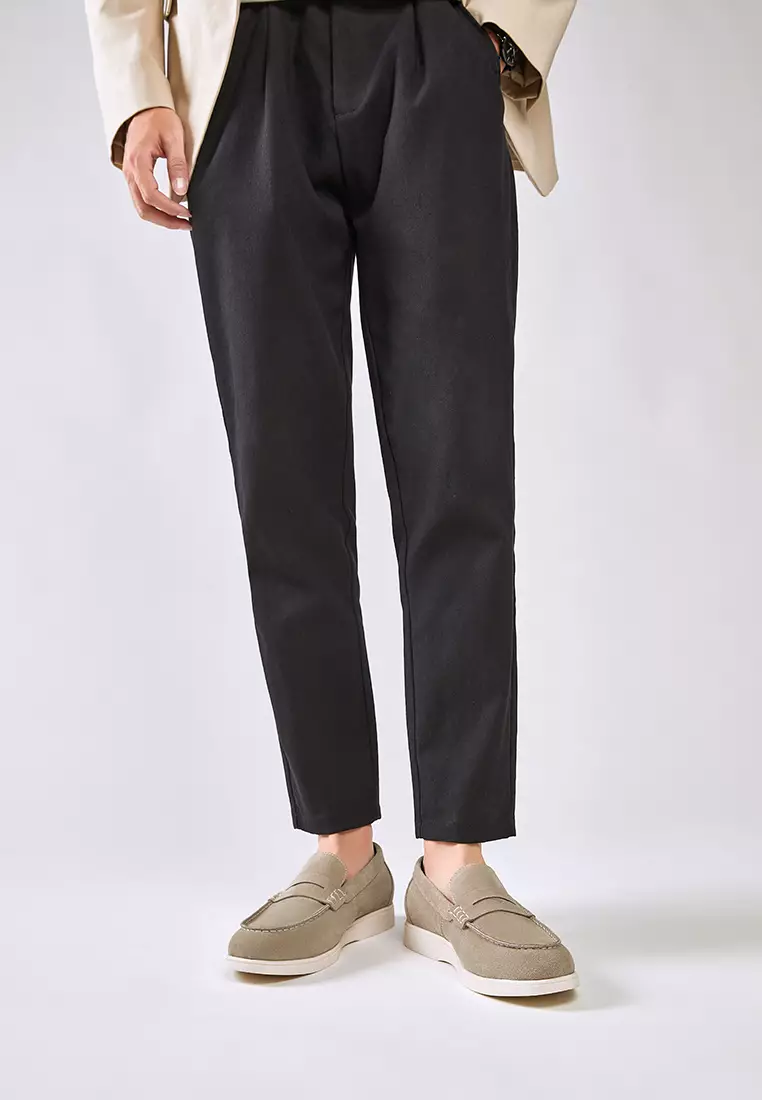 Cow Suede Penny Loafers KB8848-2